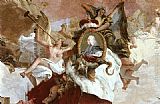 Giovanni Battista Tiepolo Apollo and the Continents [detail 9] painting